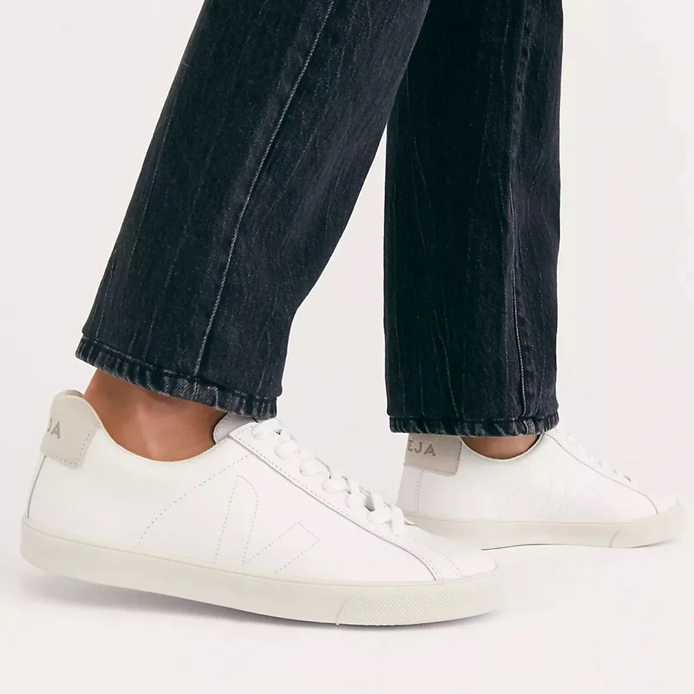 Veja Anthropologie Esplar Sneakers in Extra White - Picture 2 of 9